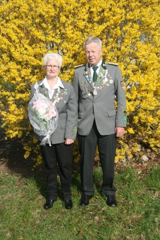 Anni Stelljes( Viz- Königin), Hans Albrecht Eickmeyer ( Vize-König) 