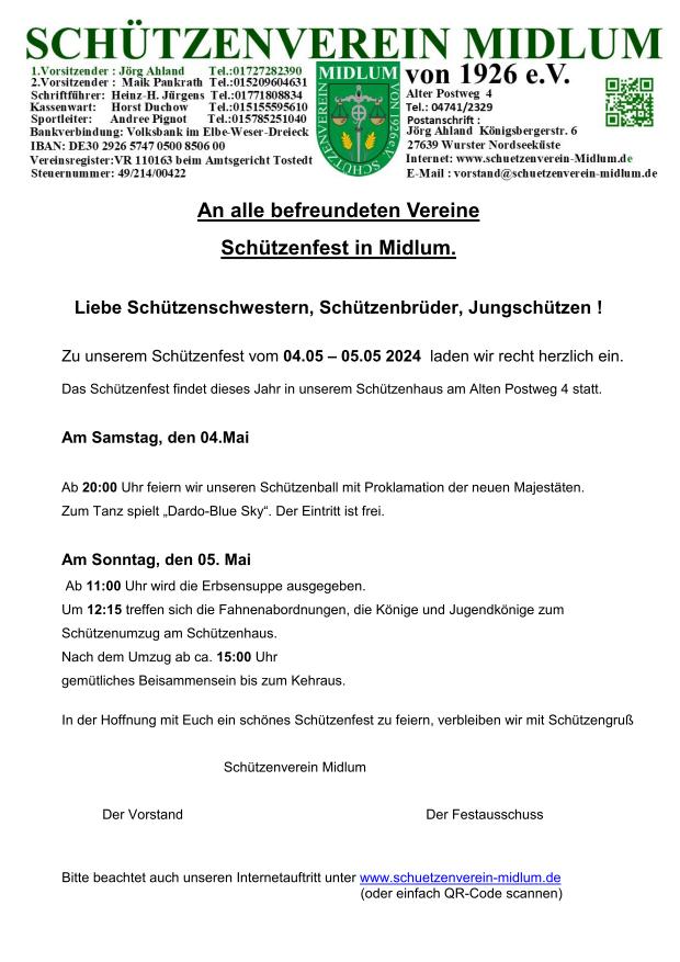 SF Einladung Fahnenabordnungen 2024